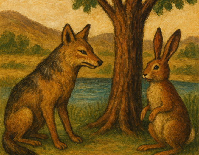 Pourquoi le chacal et le lièvre ne sont plus amis