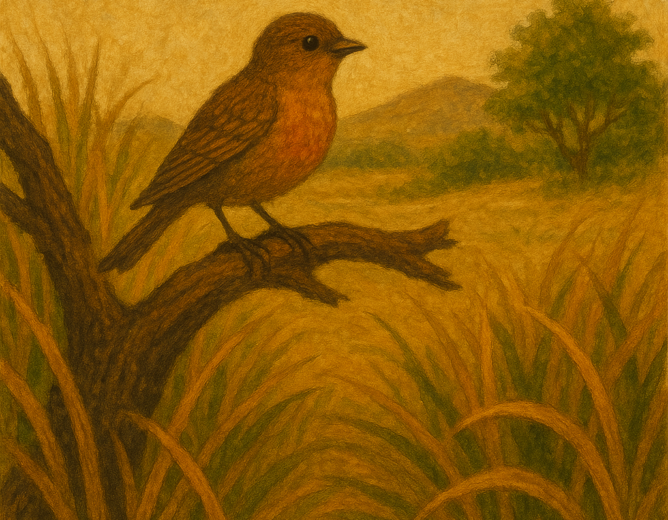 Le petit oiseau courageux