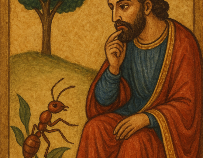 La fourmi et le roi Salomon