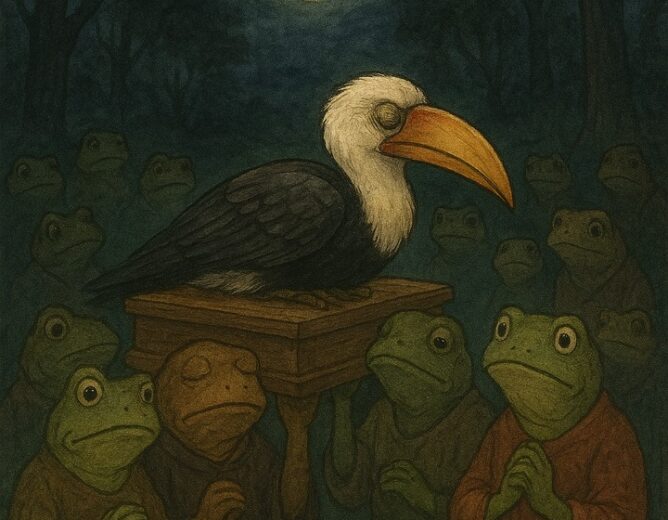 Les funérailles du grand calao