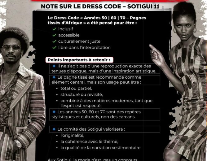 Sotigui Awards 2026 : Quand le pagne des années 50, 60 et 70 s’invite sur le tapis rouge